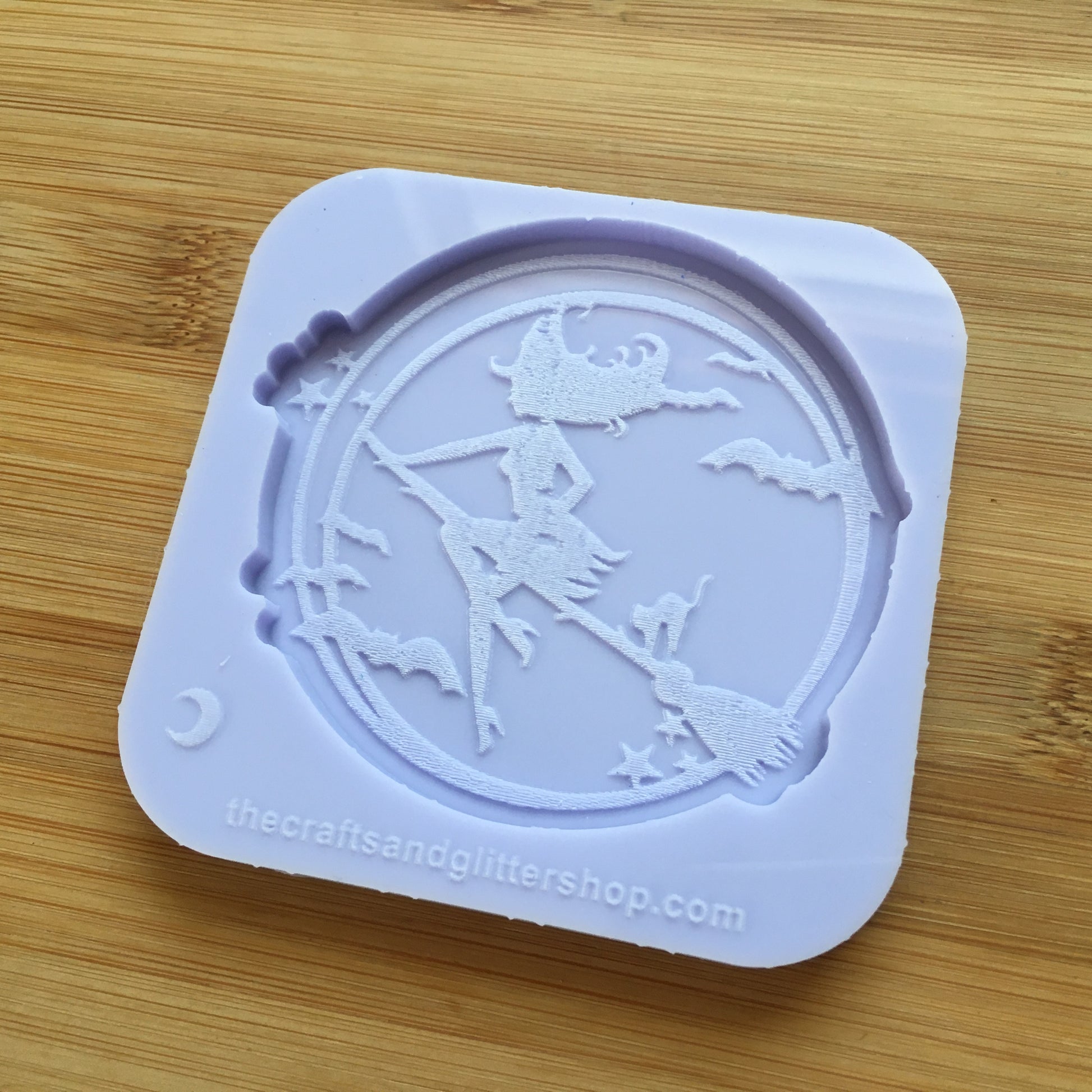 Witch Silhouette Silicone Mold