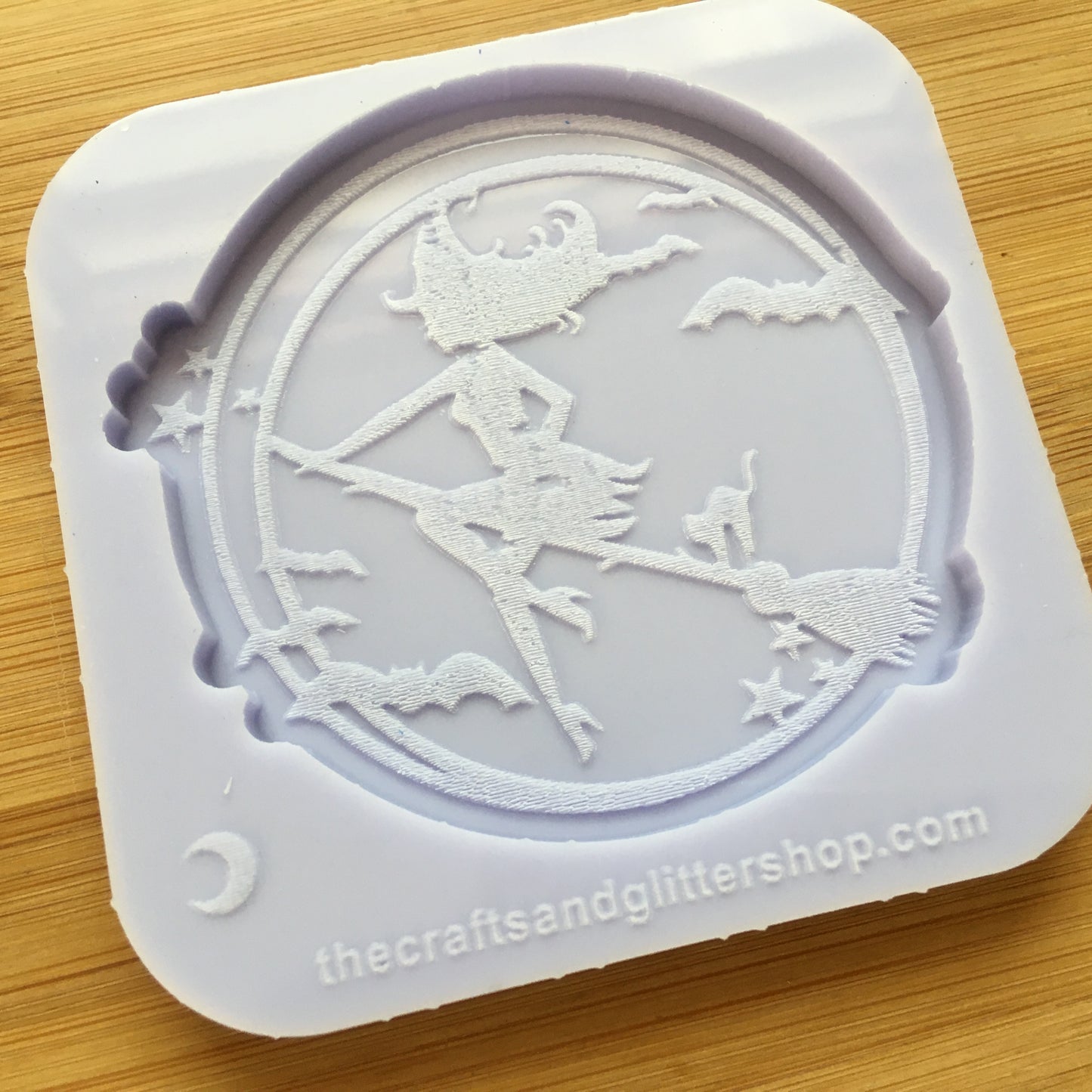 Witch Silhouette Silicone Mold