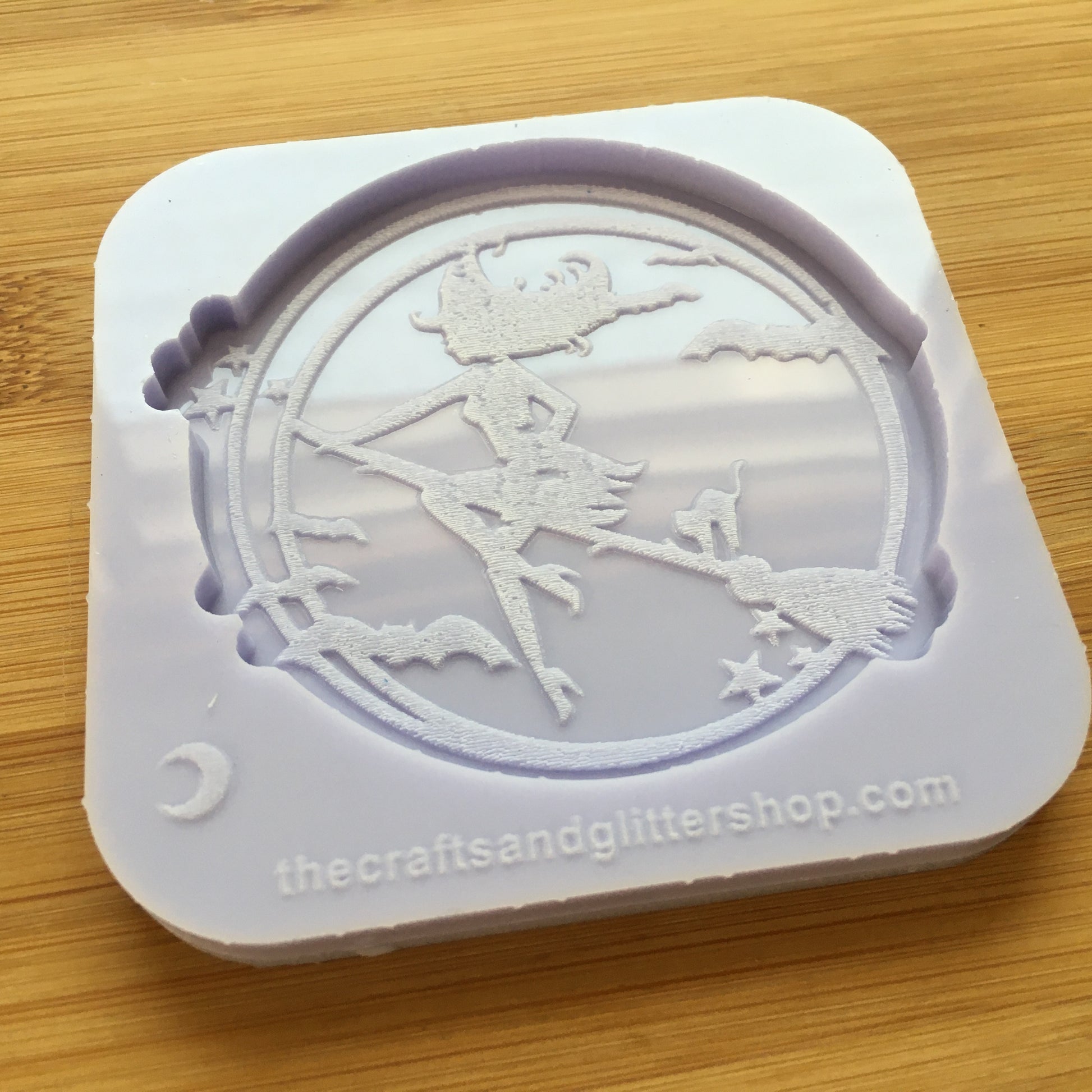 Witch Silhouette Silicone Mold