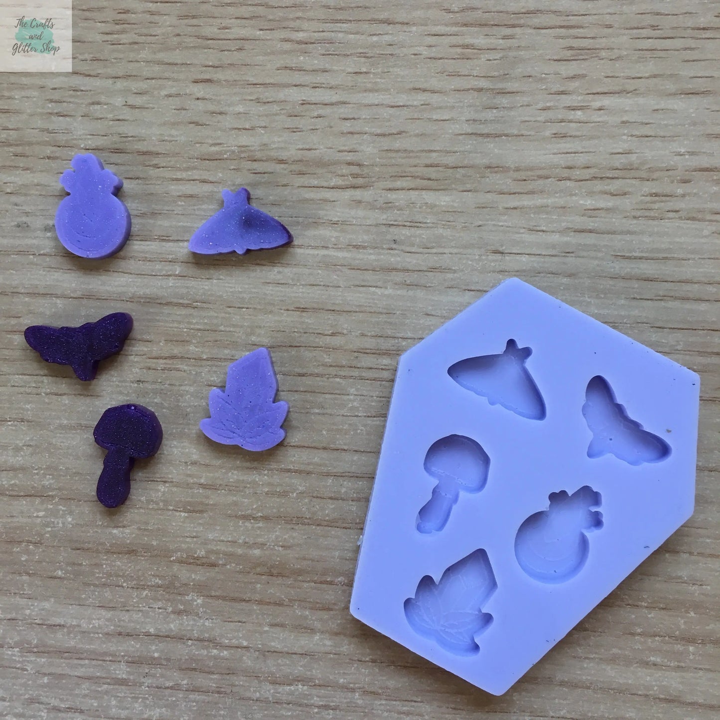 Witchy Supplies Silicone Mold - The Crafts and Glitter Shop