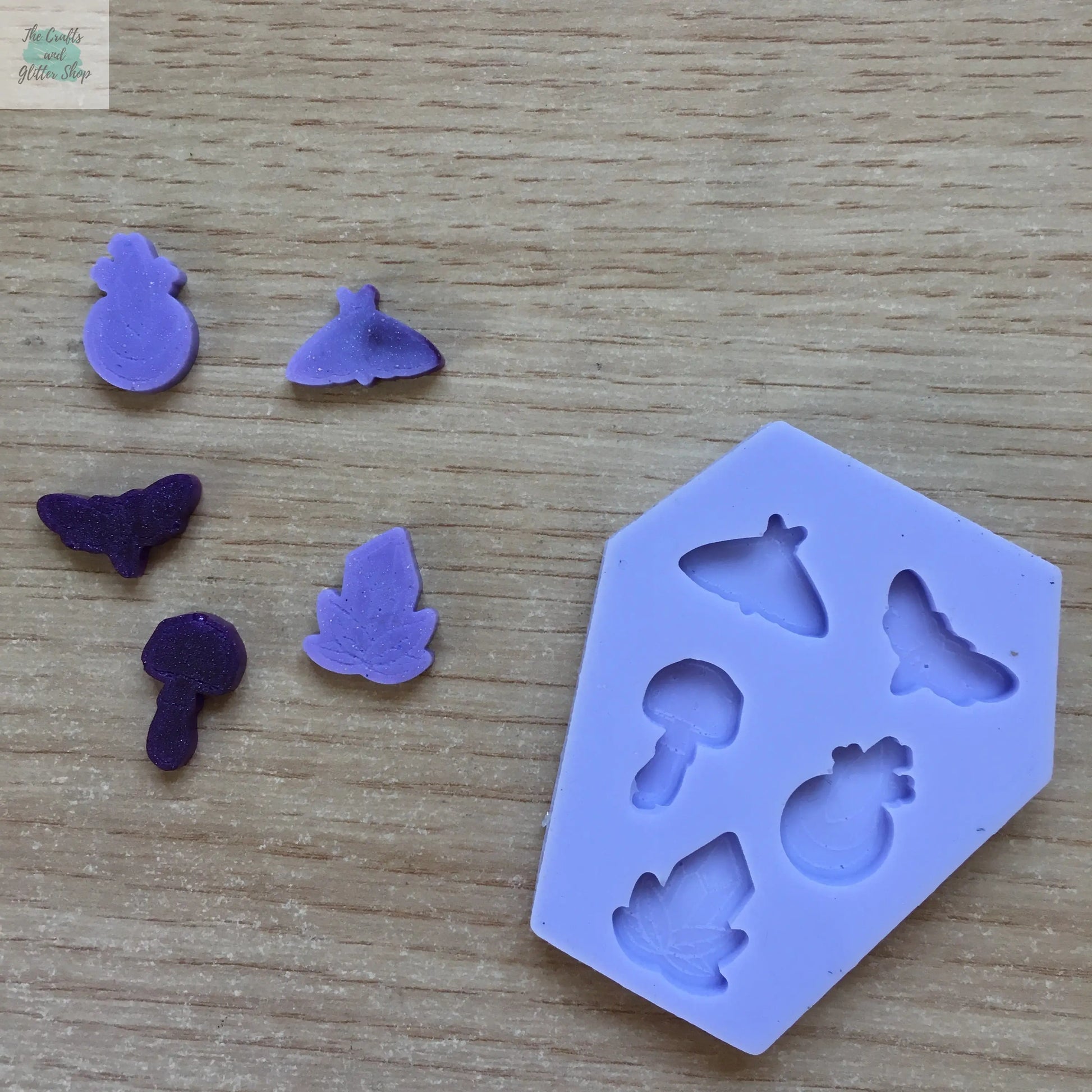 Witchy Supplies Silicone Mold - The Crafts and Glitter Shop