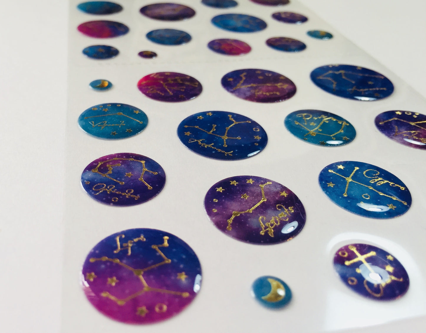 Zodiac Planets Stickers