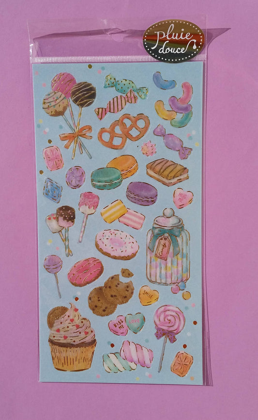 Macaroon Candy Stickers