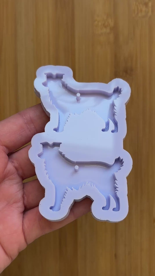 Border Collie Silicone Mold