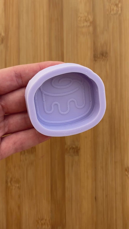 2 inch Cinnamon Roll Silicone Mold