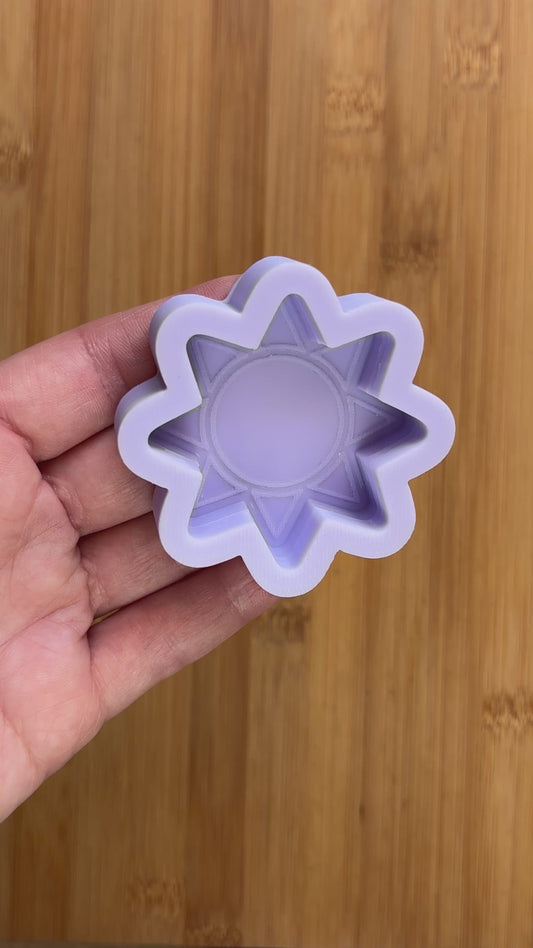 2 inch Sun Silicone Mold