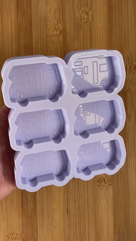 Camper Van Silicone Mold