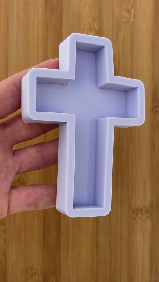 Cross Silicone Mold - 4 inches