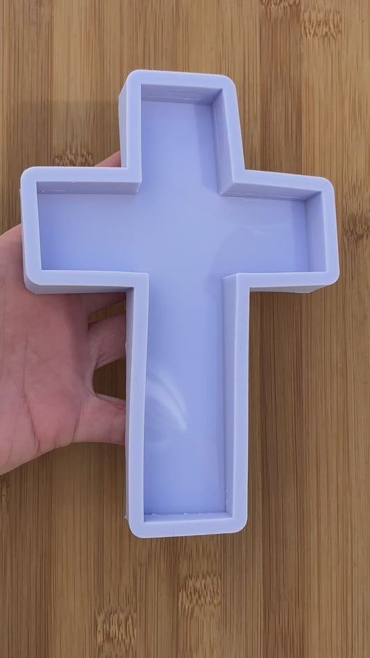 6" Cross Silicone Mold