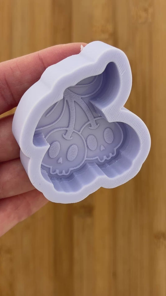 Skull Cherries Silicone Mold