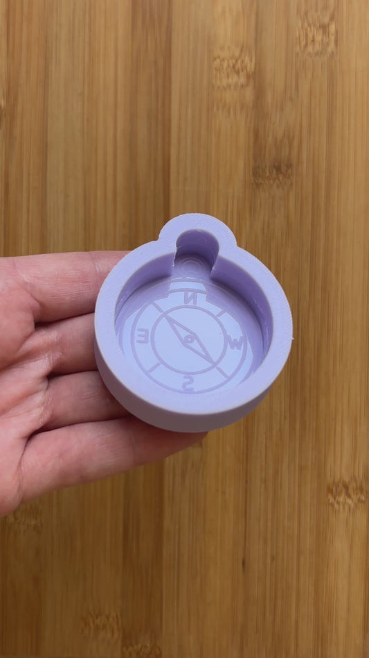 2 inch Compass Silicone Mold