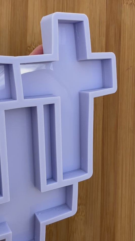 5 inch Cross Silicone Mold