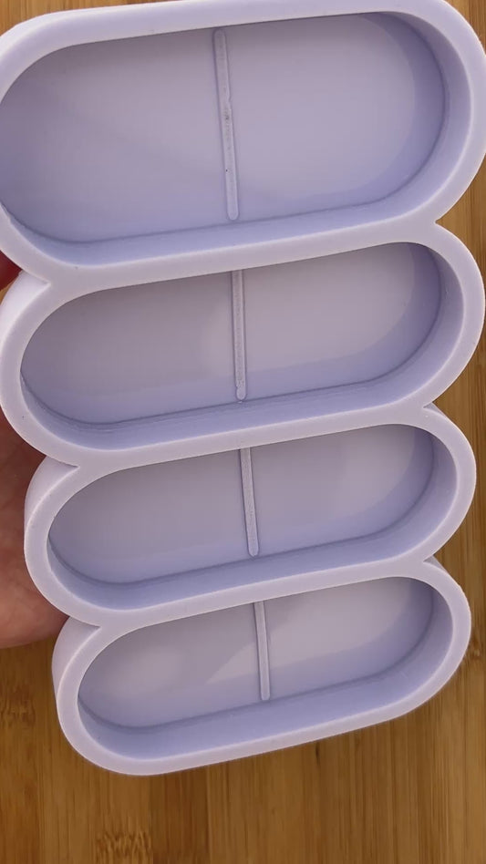 4 inch Capsule Silicone Mold