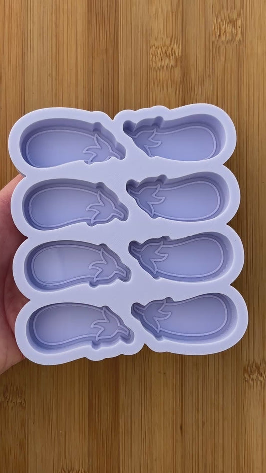Eggplant Silicone Mold