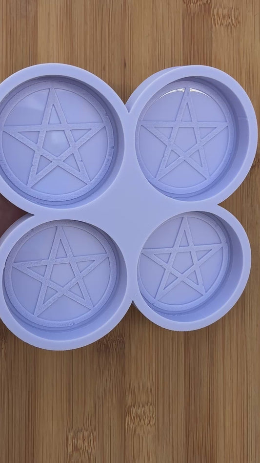 2.5 inch Pentacle Silicone Mold