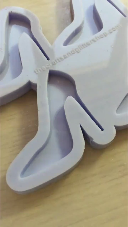 1.75" High Heel Silicone Mold