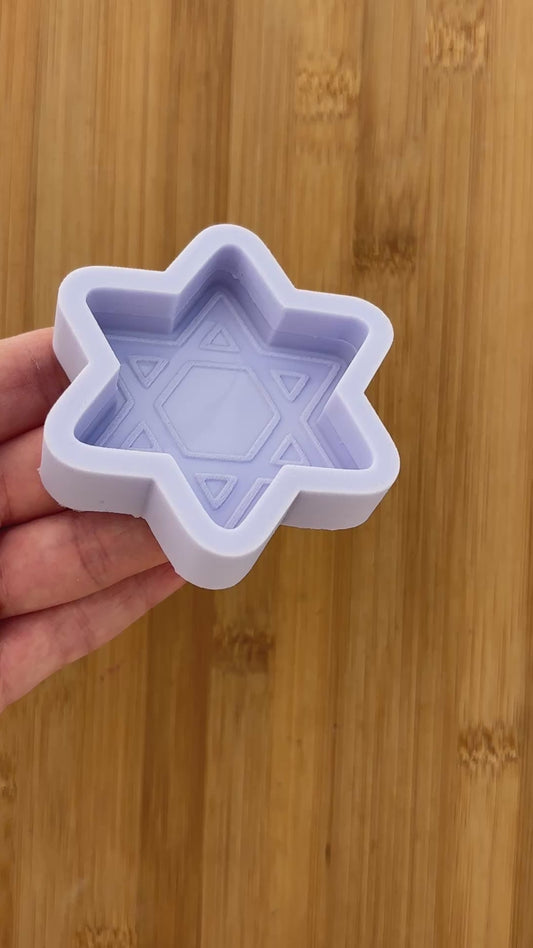 Star of David Silicone Mold
