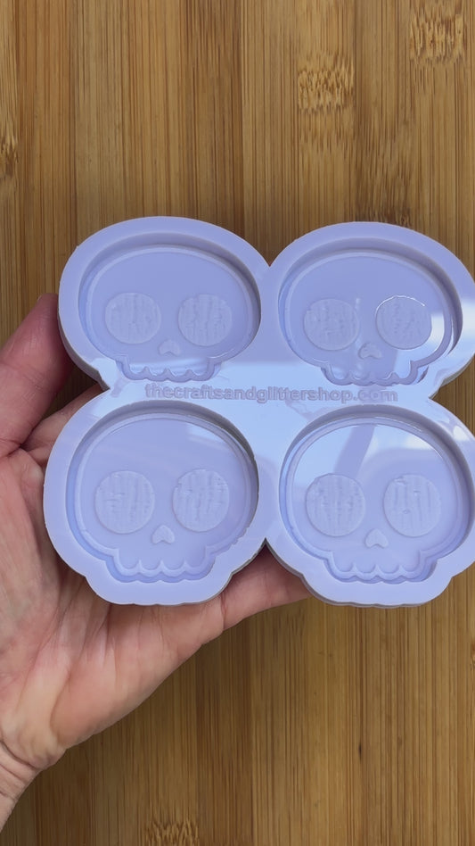 2 inch Skull Silicone Mold