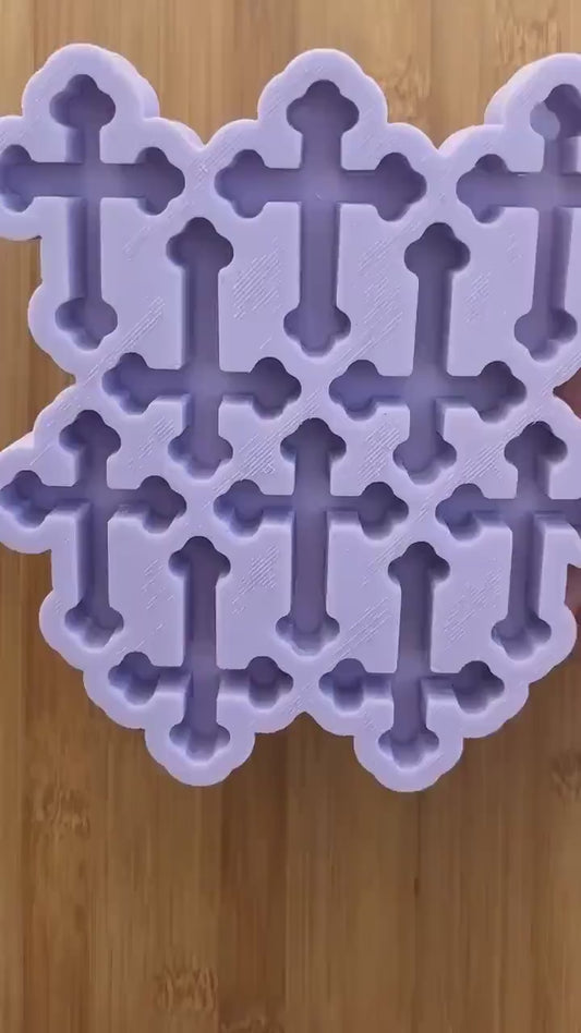 2 inch Cross Silicone Mold