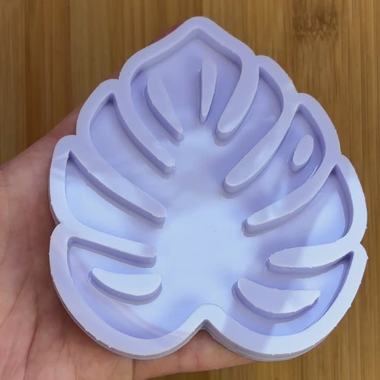 Monstera Leaf Silicone Mold, made with Food Safe Silicone