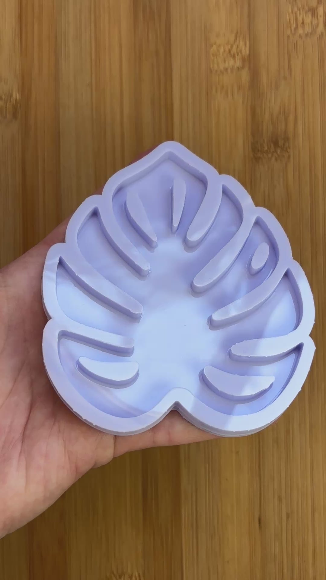 Monstera Leaf Silicone Mold, made with Food Safe Silicone