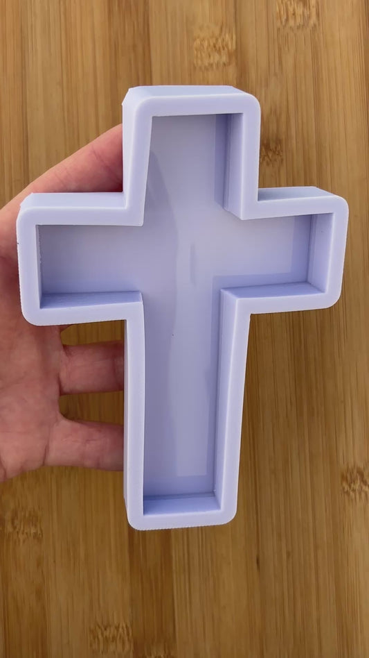 Cross Silicone Mold - 5 inches