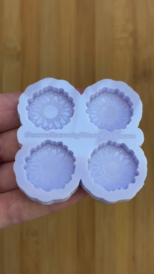 1 inch Flower Silicone Mold