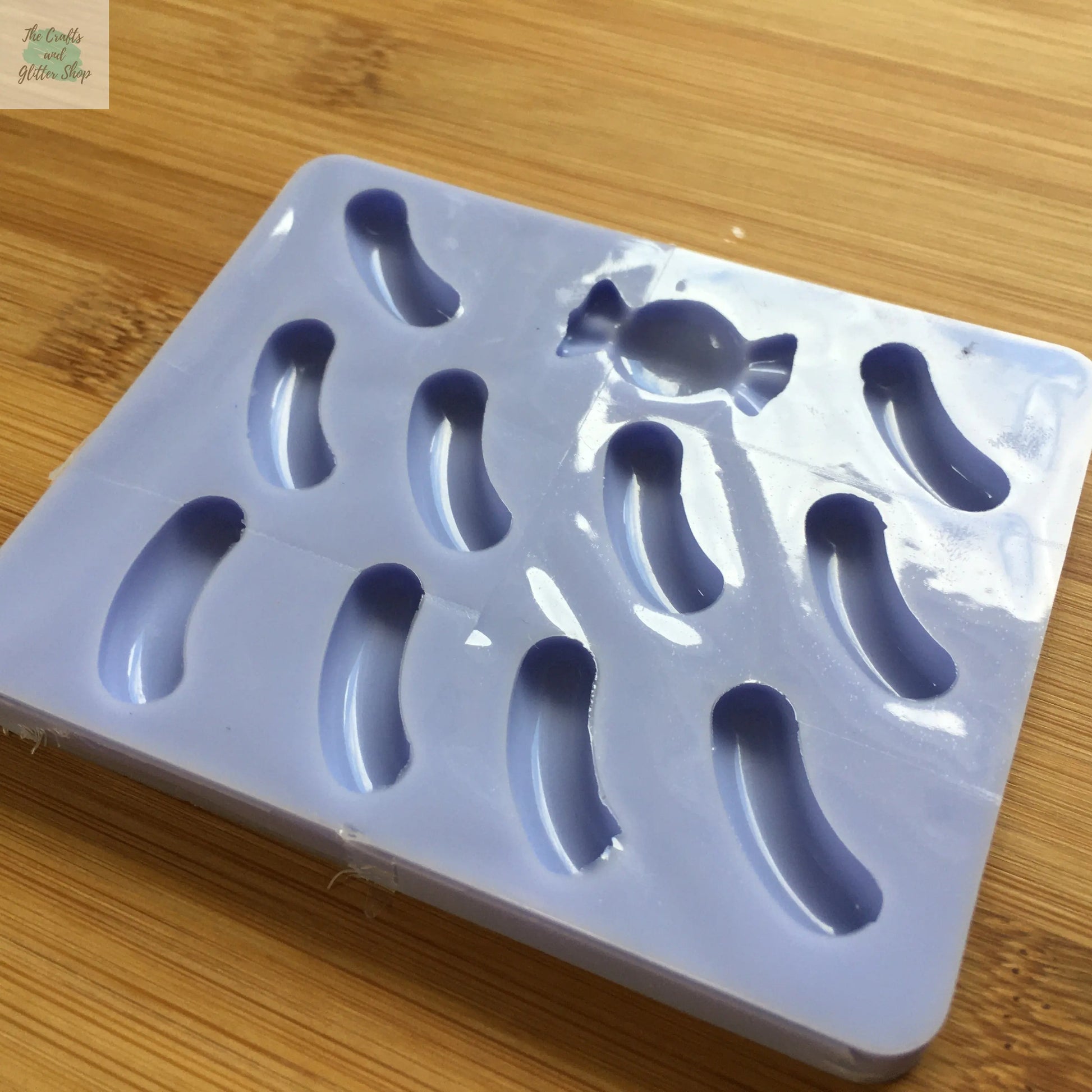 1" Jelly Bean Silicone Mold