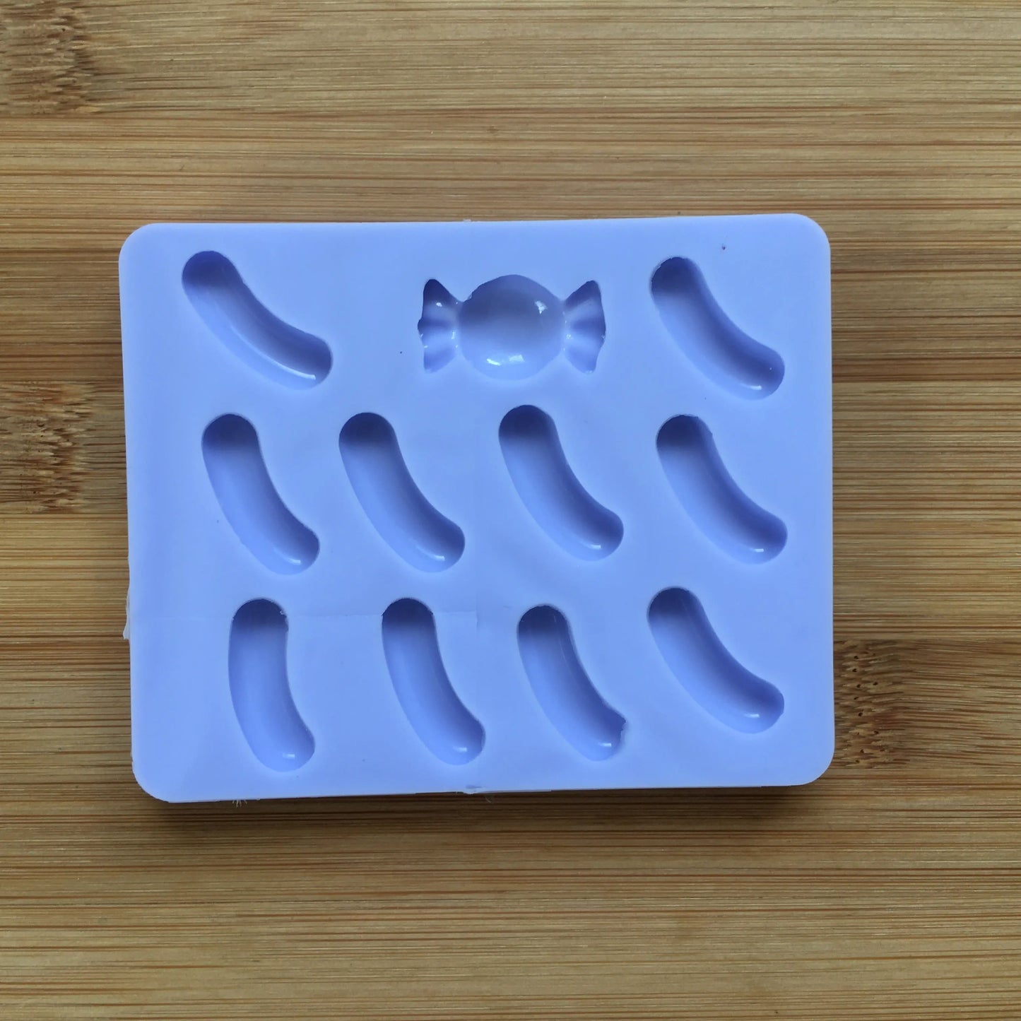 1" Jelly Bean Silicone Mold