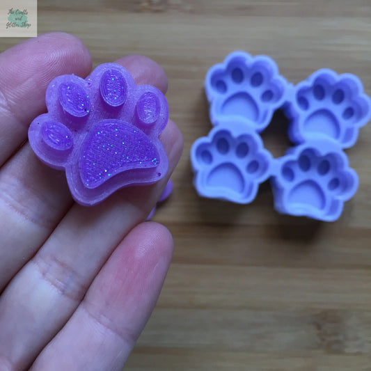 1" Paws Silicone Mold