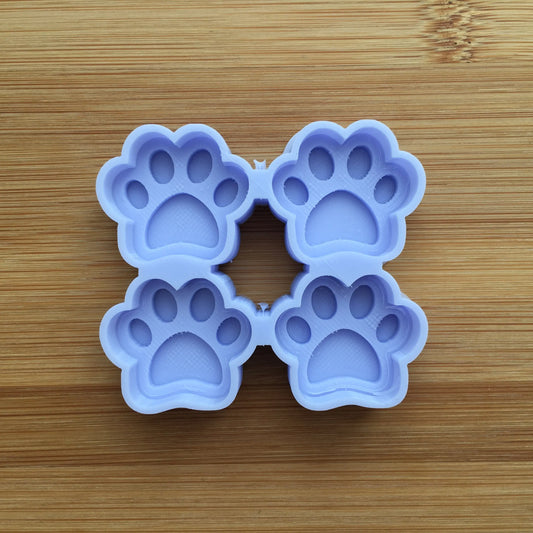 1" Paws Silicone Mold