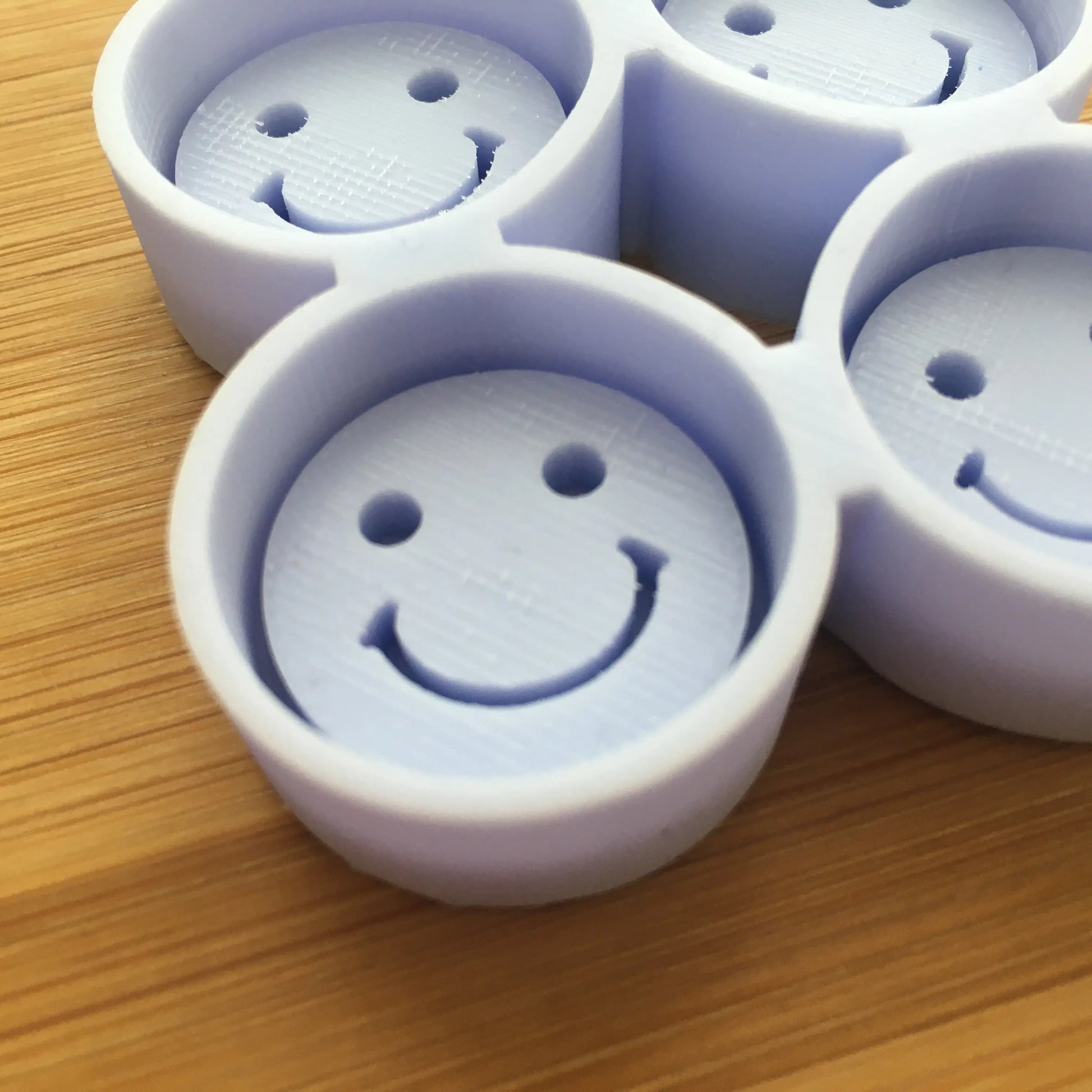 1" Smiley Face Silicone Mold