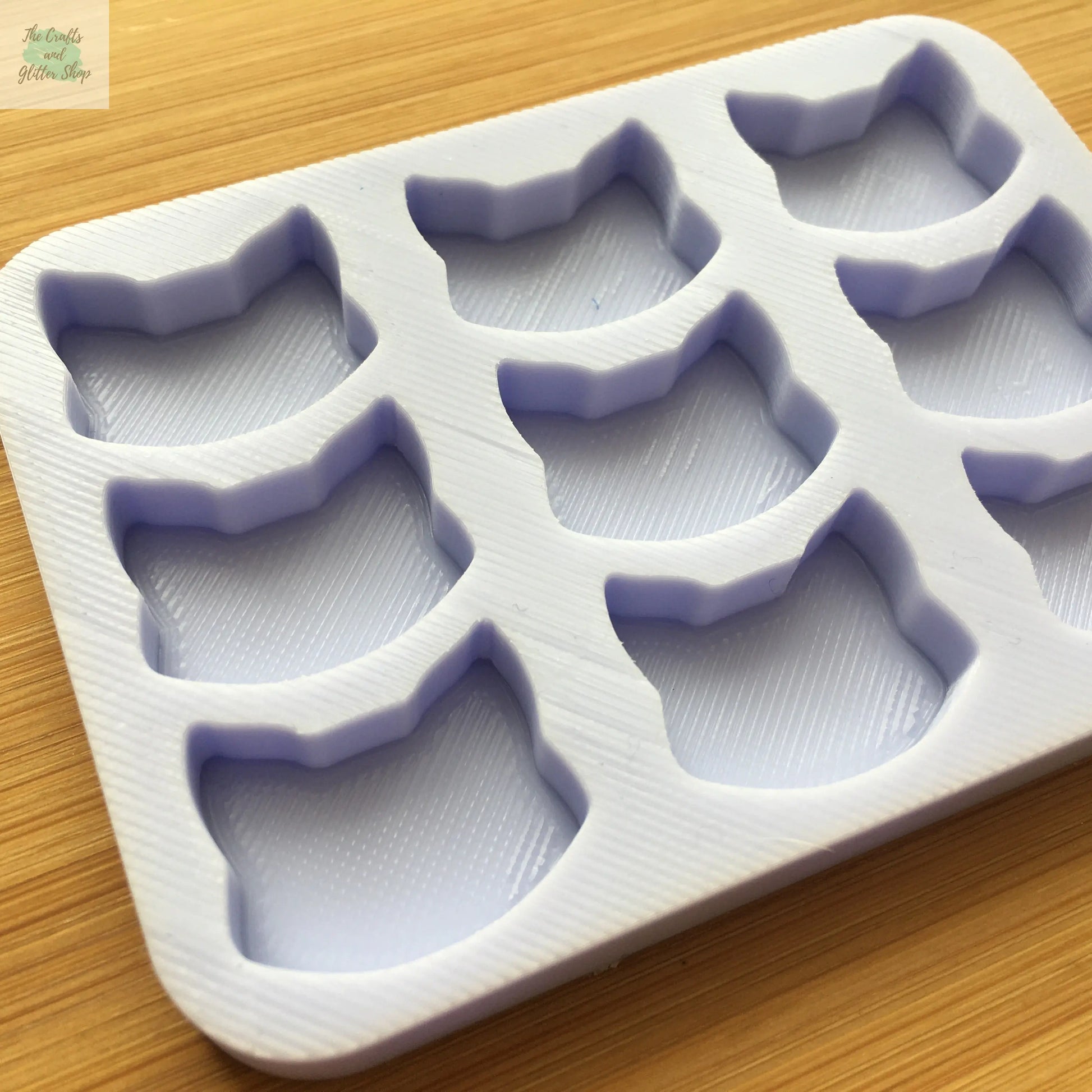 1 inch Cat Head Silicone Mold - The Crafts and Glitter Shop