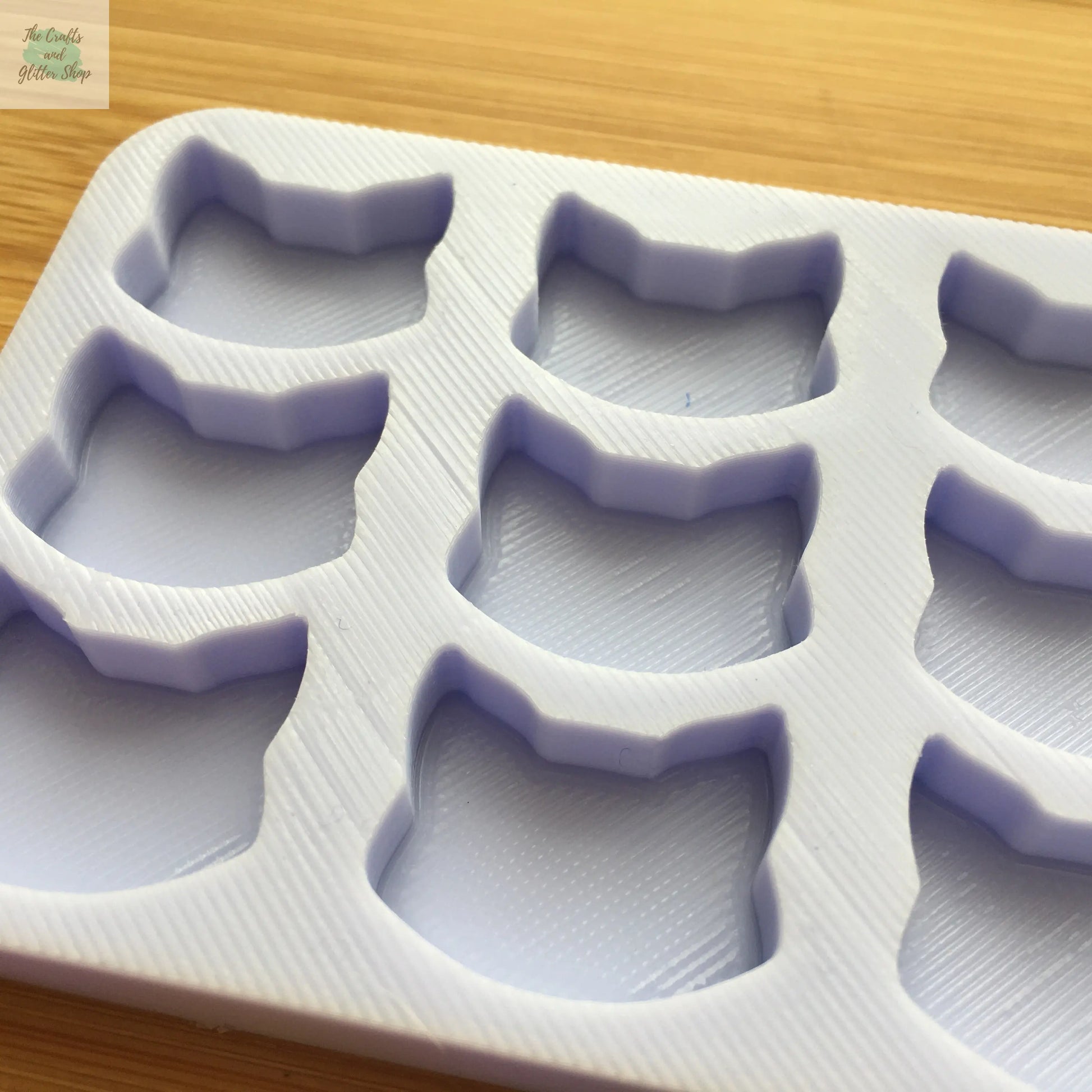 1 inch Cat Head Silicone Mold - The Crafts and Glitter Shop