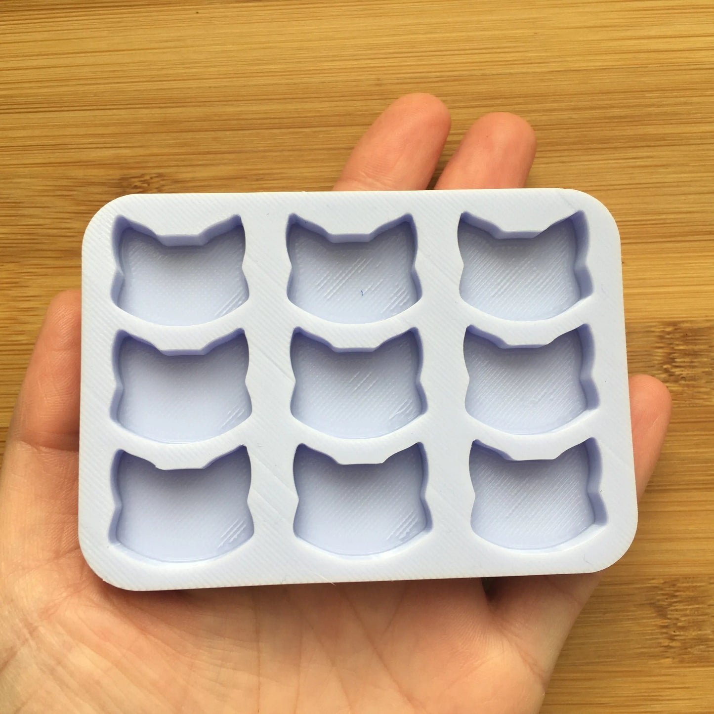 1 inch Cat Head Silicone Mold - The Crafts and Glitter Shop