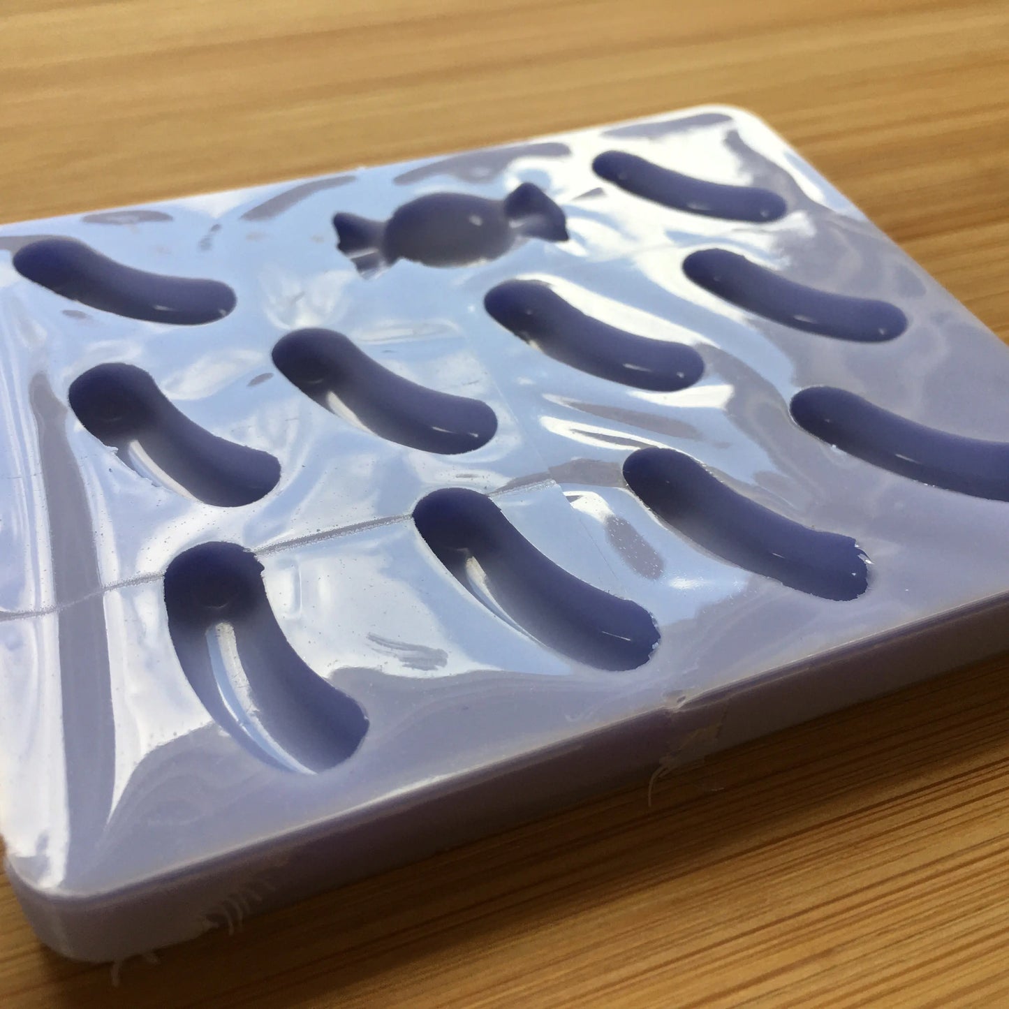 1 inch Jelly Bean Silicone Mold - The Crafts and Glitter Shop