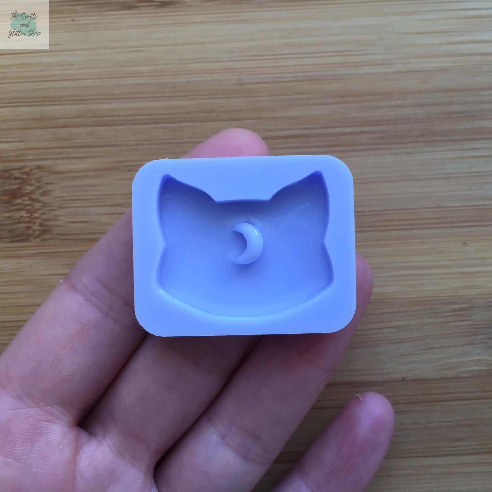 1 inch Moon Cat Silicone Mold