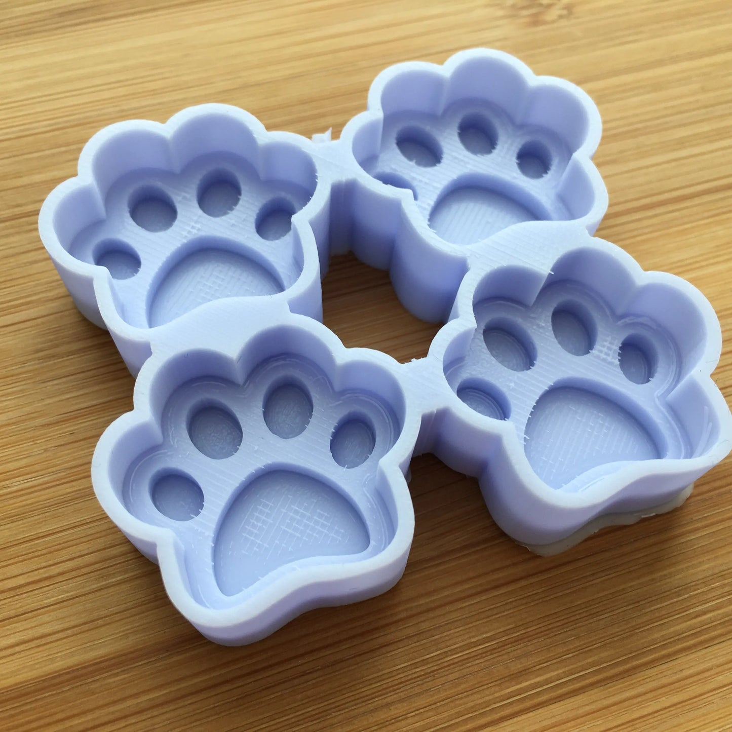 1 inch Paws Silicone Mold - The Crafts and Glitter Shop