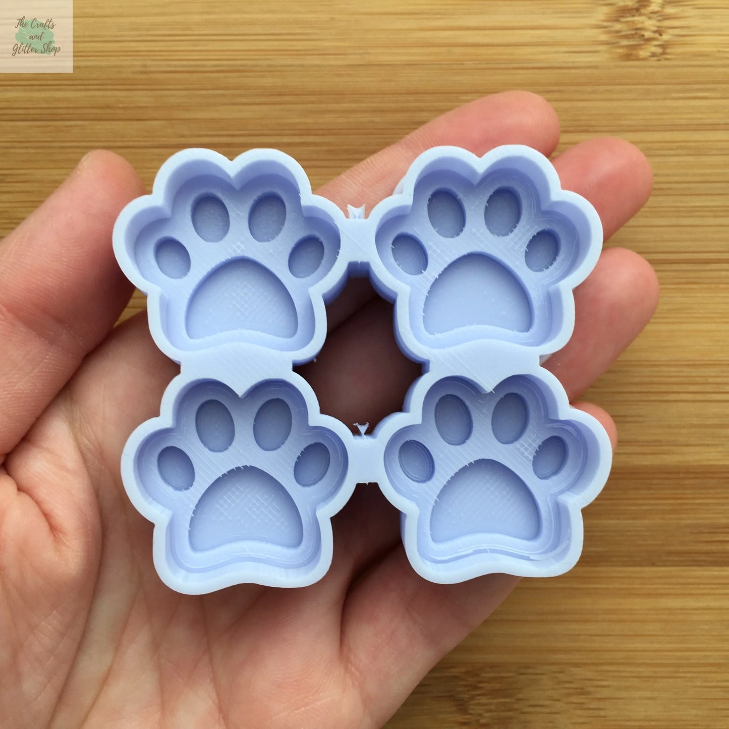 1 inch Paws Silicone Mold - The Crafts and Glitter Shop