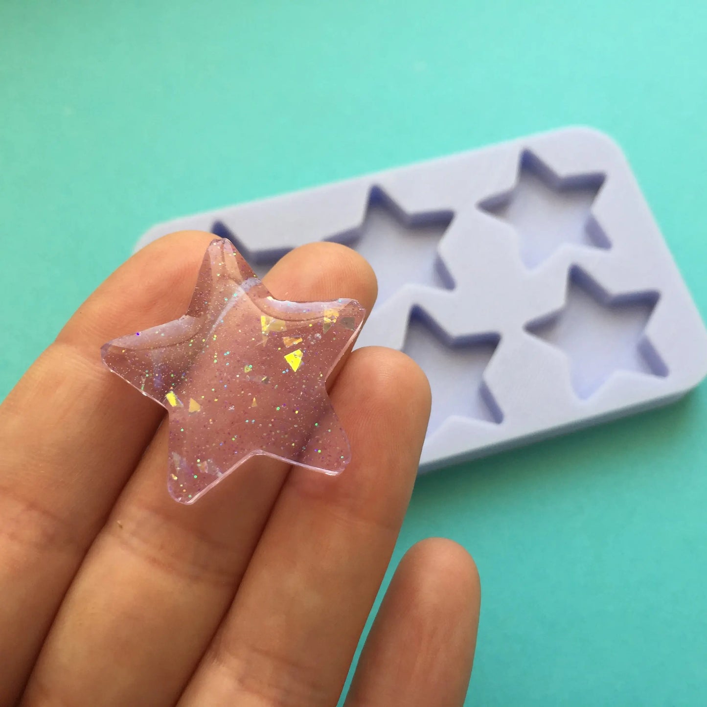 1 inch Star Silicone Mold
