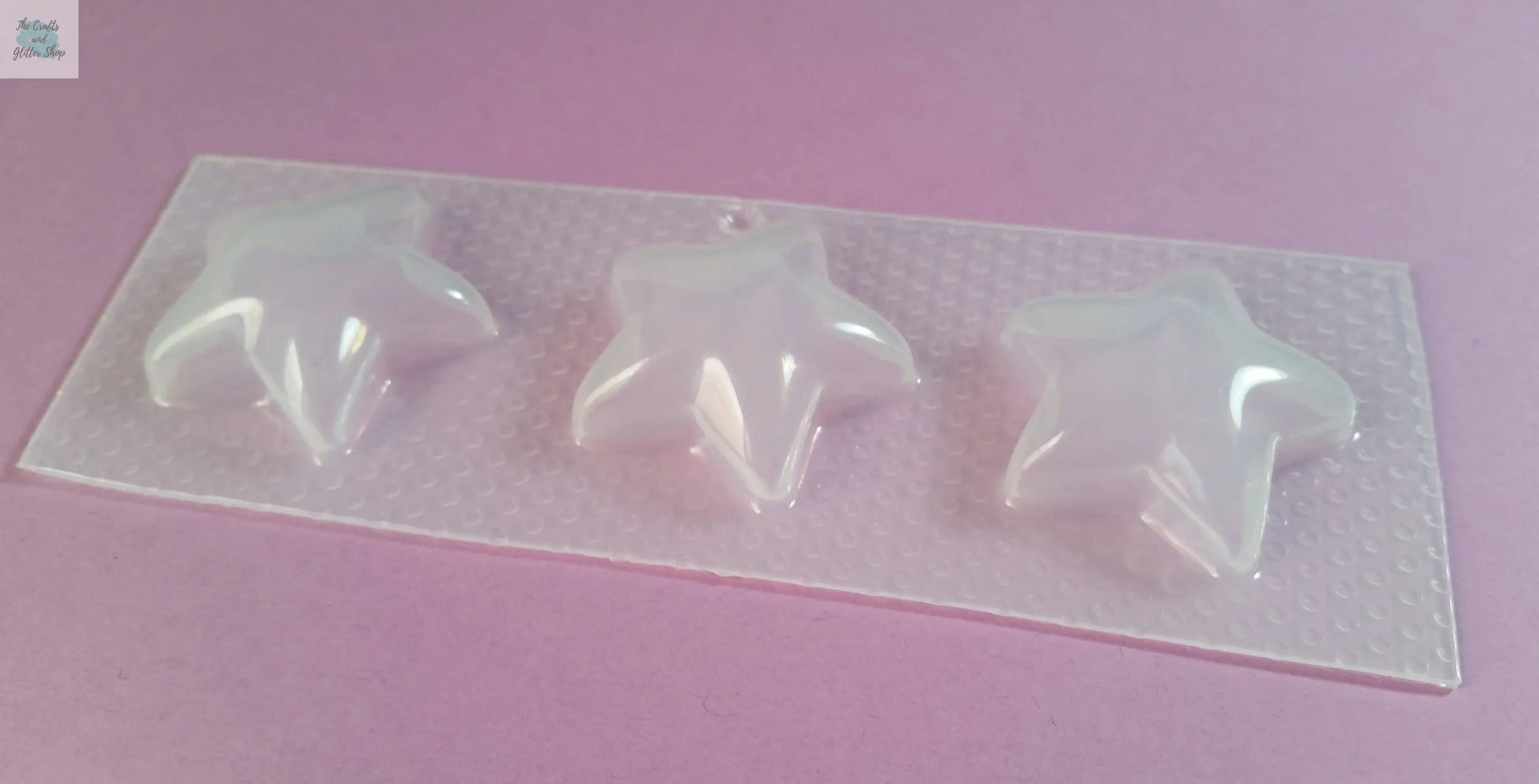 1.2 inch Chunky Star Plastic Mold The Crafts and Glitter Shop