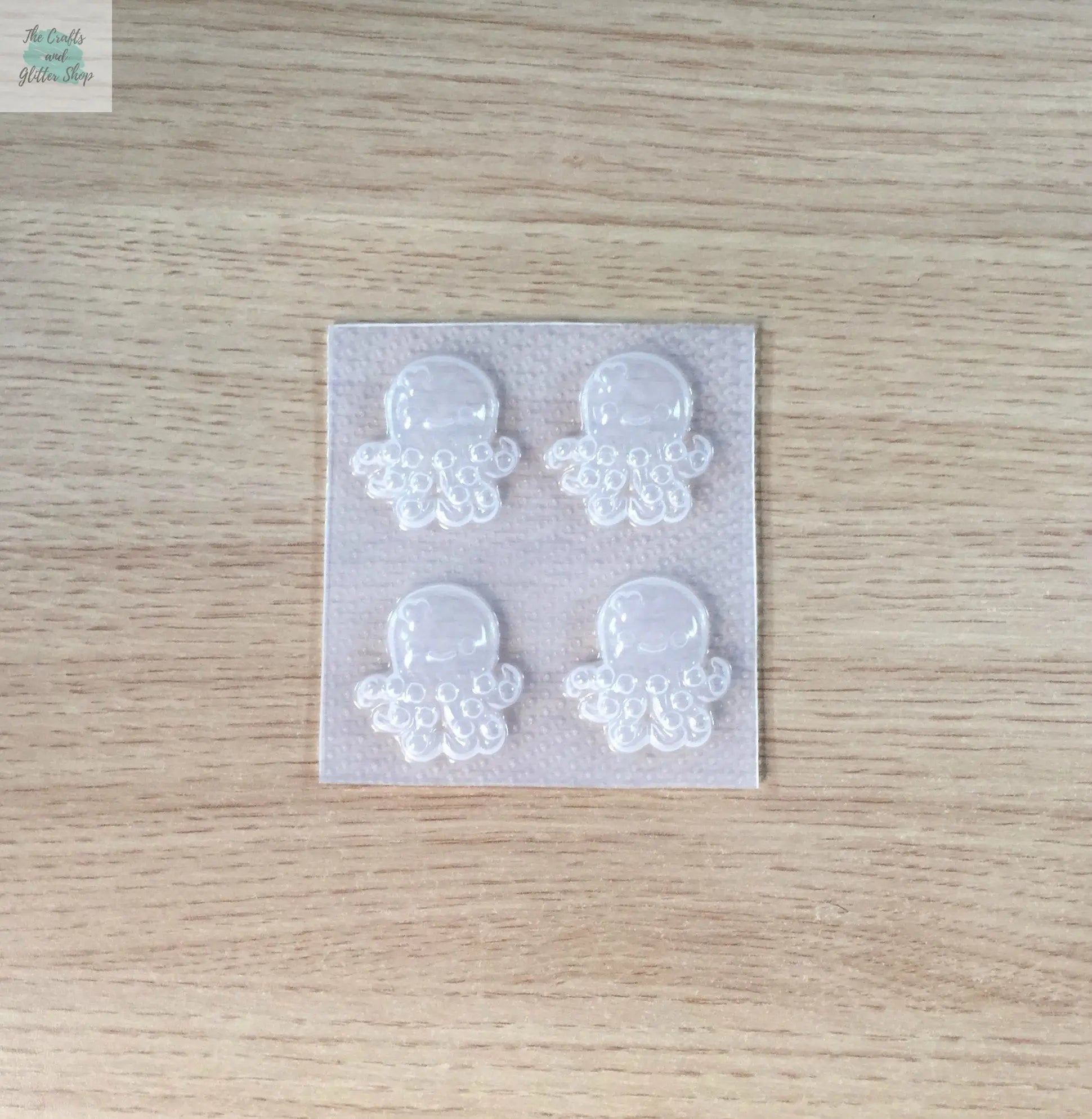 1.3" Octopus Plastic Mold The Crafts and Glitter Shop
