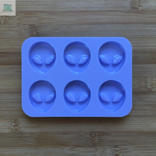 1.5 inch Alien Silicone Mold - The Crafts and Glitter Shop