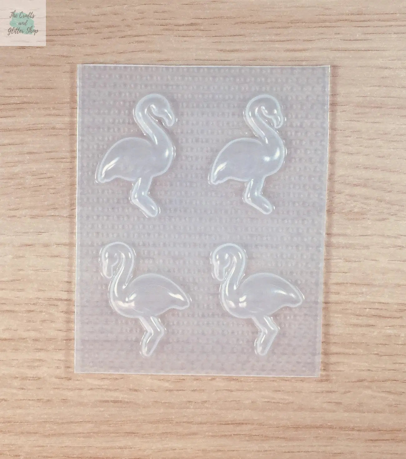 1.5" Flamingo Plastic Mold The Crafts and Glitter Shop