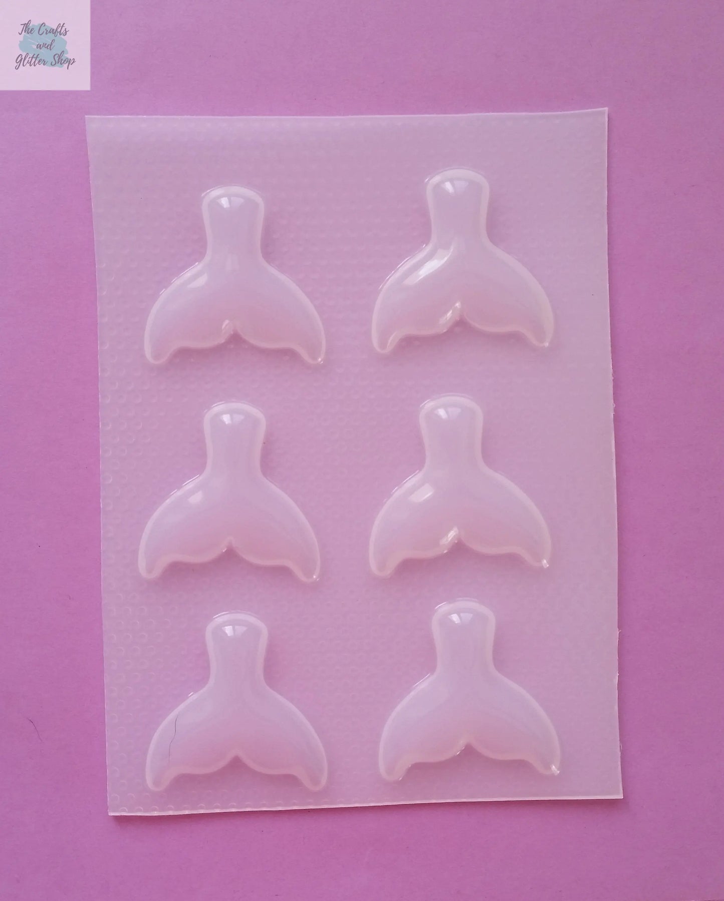 1.5" Mermaid Tail Plastic Mold The Crafts and Glitter Shop