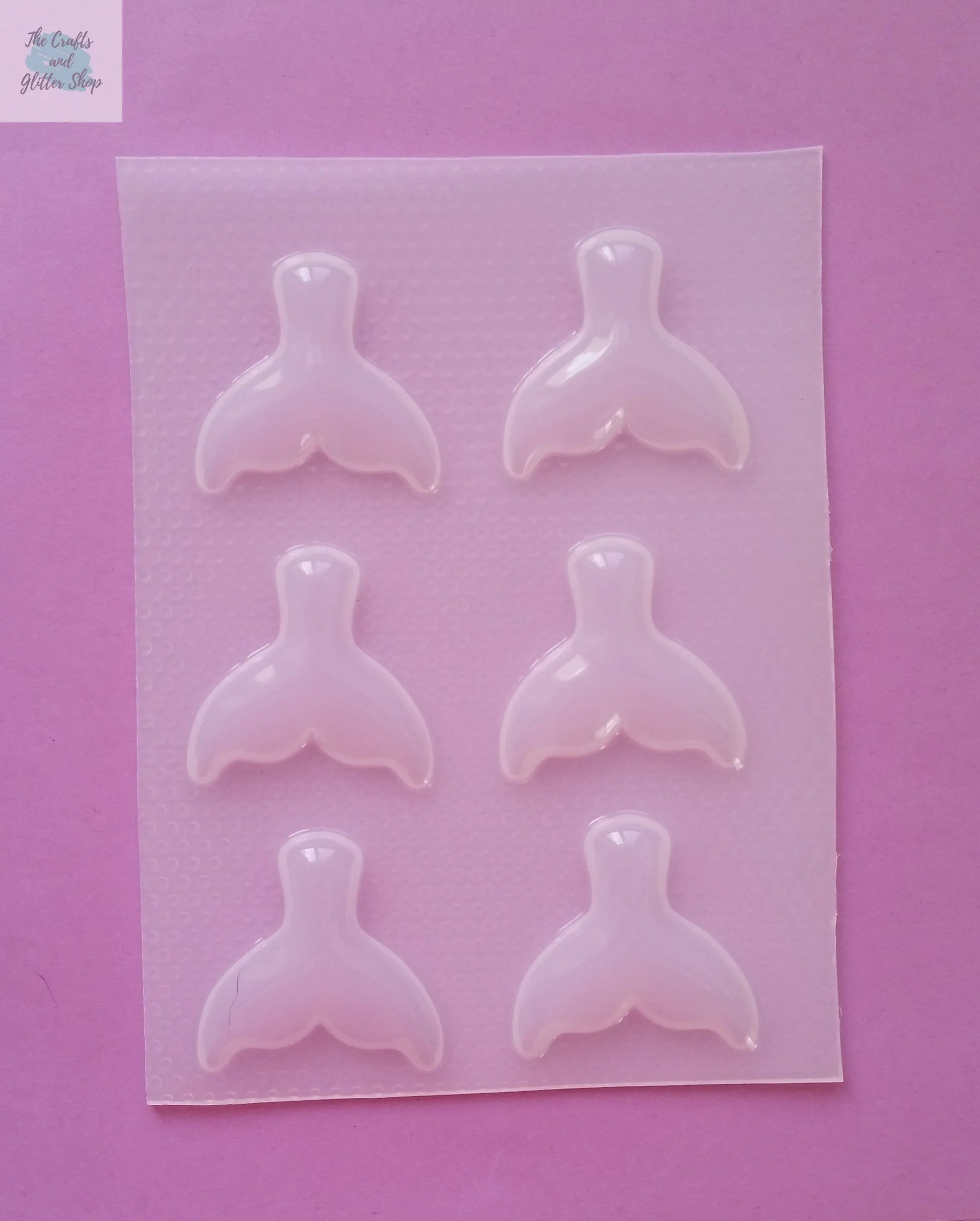 1.5" Mermaid Tail Plastic Mold The Crafts and Glitter Shop
