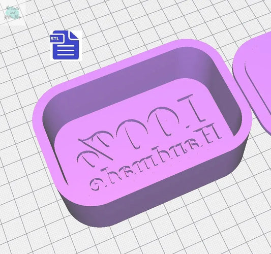 100% Handmade Bath Bomb Mold STL File