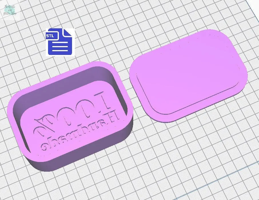 100% Handmade Bath Bomb Mold STL File