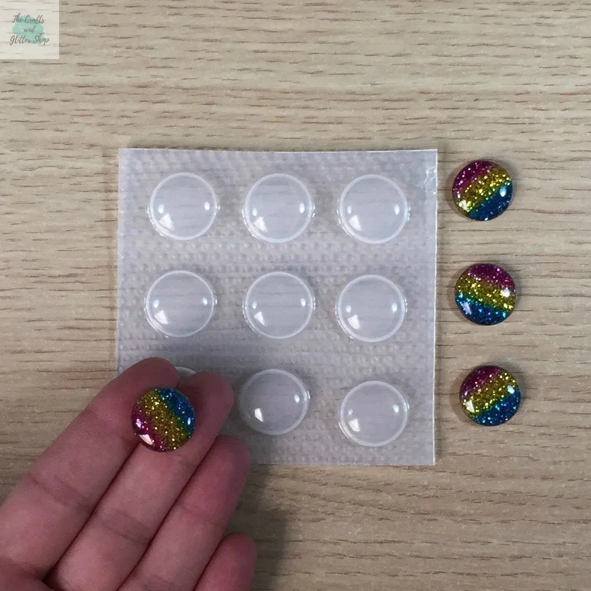 15mm Circle Plastic Mold The Crafts and Glitter Shop