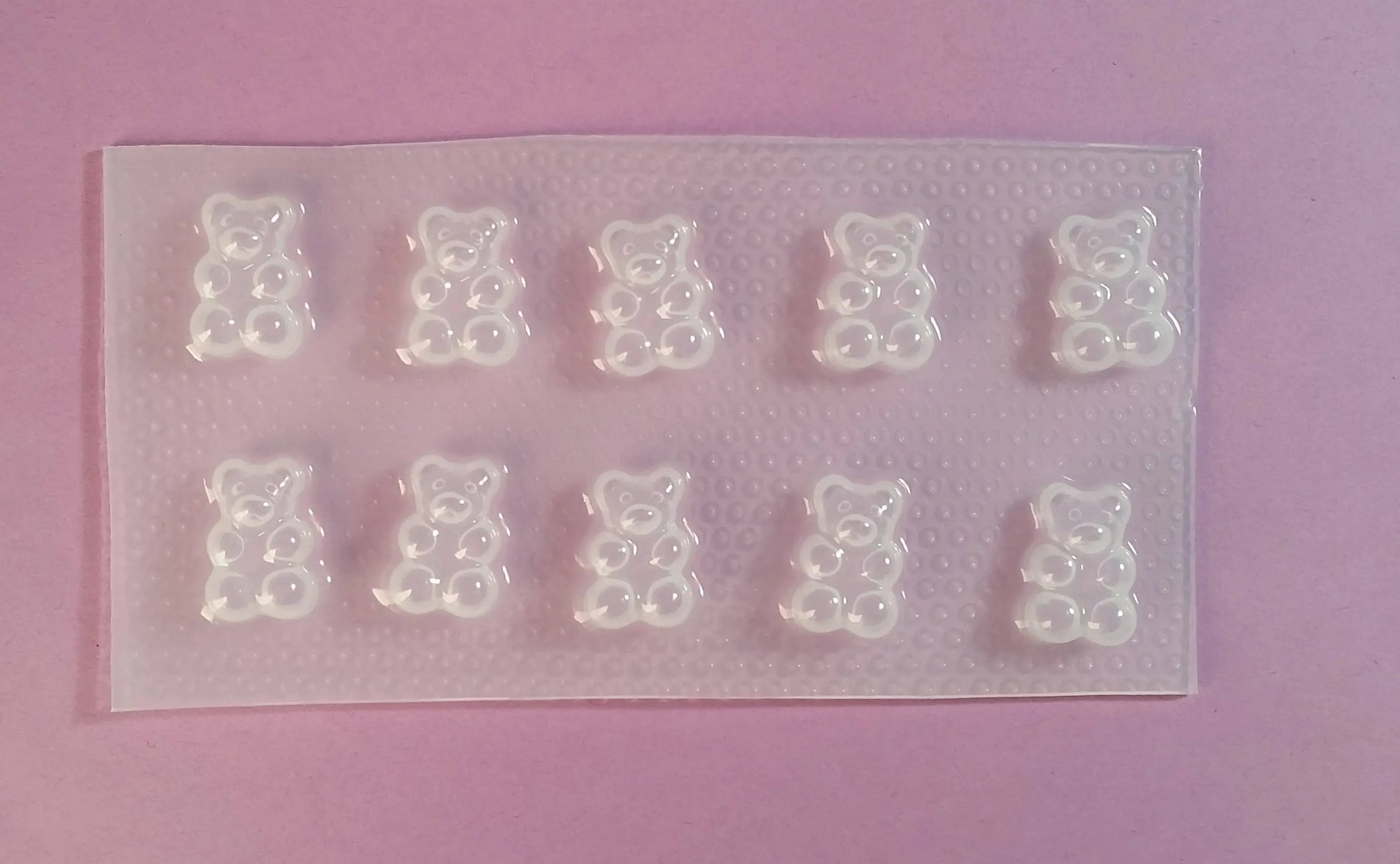 17mm Gummy Bear Plastic Mold The Crafts and Glitter Shop